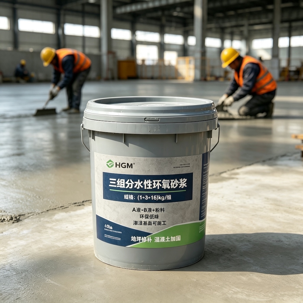 宁化三组份水性环氧砂浆
